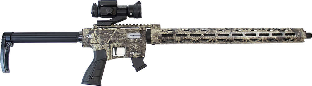 Rifles Long Guns Rock Island Armory TM22 20 RT 22LR TM22 22LR TIMBER 18" 10+1    # • REAL TREE TIMBER CAMO • Model: TM22-20-RT